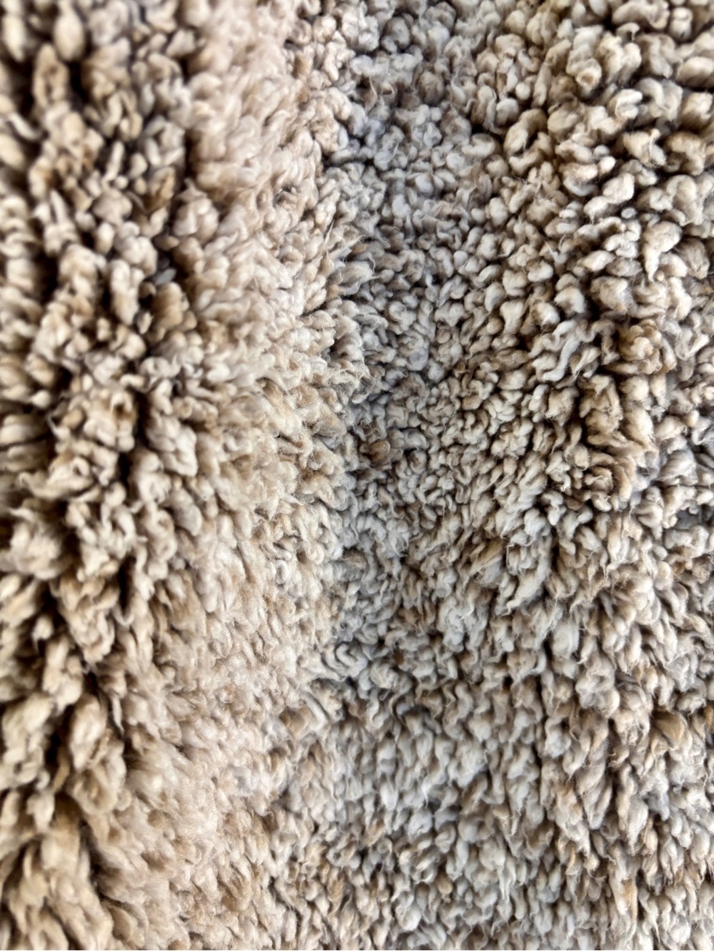 Men's Grizzly Sherpa Quarter-Zip Pullover Sweater - Taupe - Picture 8 of 8